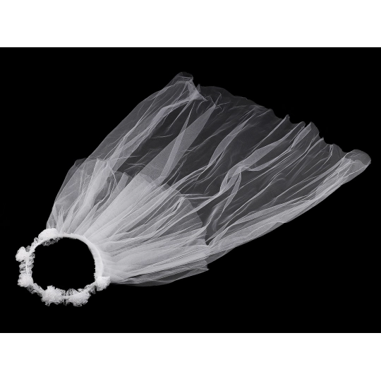 Venček so závojom - na párty / rozlúčku so slobodou - 1 ks | Mimib