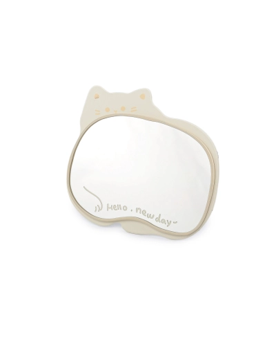 Kozmetické zrkadlo so stojanom mačka - 1 ks | Mimib