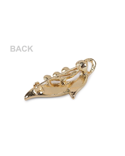 Brošňa s perlou - 1 ks | Mimib