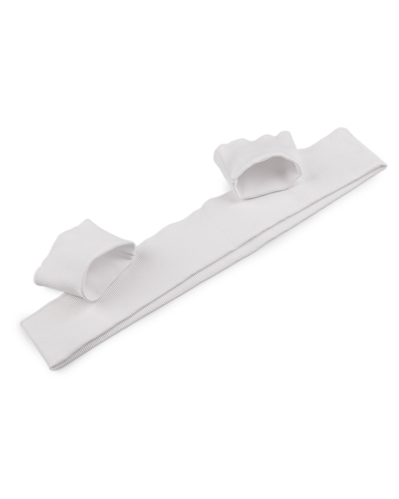 Bavlnené elastické náplety šírka 7,5 cm sada (2x rukáv, 1x pás) - 1 sada | Mimib