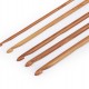 Bambusový háčik na háčkovanie veľ. 3; 4; 4,5; 5; 5,51 - 1ks