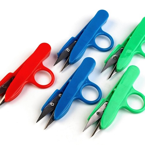 Nožničky cvakačky dĺžka 12 cm s plastovou rukoväťou1 - 1ks