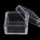 Plastová dóza mini 2,5x2,5x1,5 cm štvorec1 - 1ks