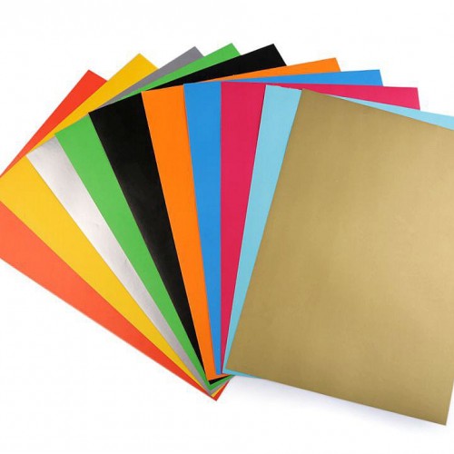Papier farebný samolepiaci 21x29 cm1 - 1sada
