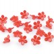 Plastové gombíky / korálky kvet Ø15 mm 5g