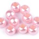 Plastové perly s veľkým prievlakom 11x15 mm10 - 10ks