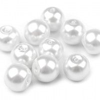 Sklenené voskové perly Ø8 mm50 - 50g