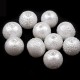 Sklenené voskové perly vrúbkované Ø8 mm40 - 40ks