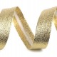 Šikmý prúžok šírka 20 mm zažehlený strieborný, zlatý 1m