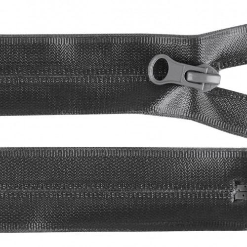 Vodeodolný zips šírka 7 mm dĺžka 85 cm špirálový 1ks