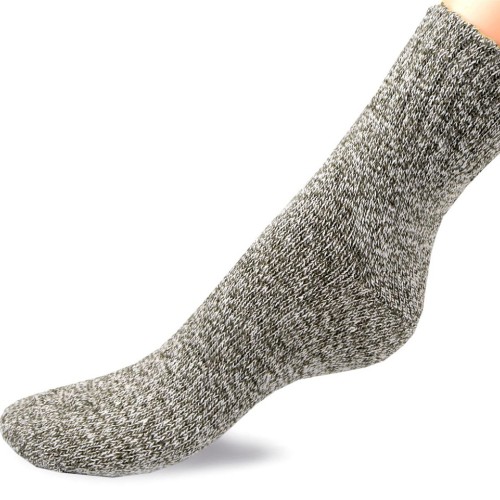Ponožky teplé melírované unisex 1pár