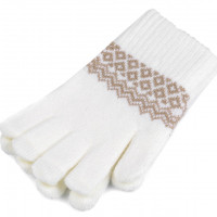 Dámske / dievčenské pletené rukavice 1pár