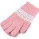 Dámske / dievčenské pletené rukavice 1pár