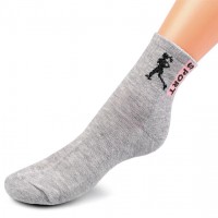 Dámske bavlnené ponožky thermo športové 3pár
