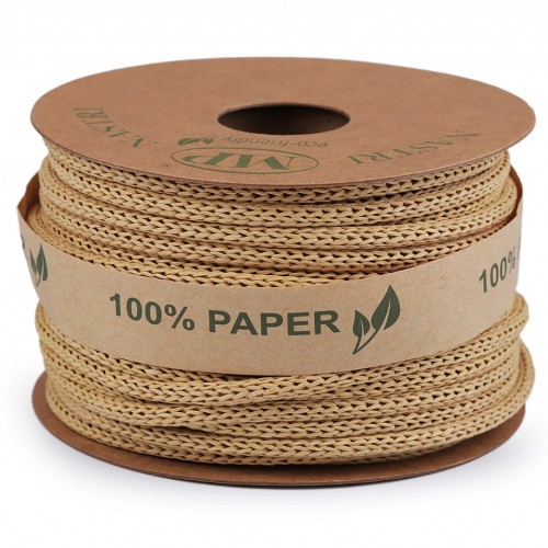 Eko papierová pletená šnúra Ø4 mm 25m