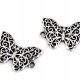Filigránový dekoračný našívací motýľ, mandala, srdce, strom života5 - 5ks