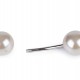 Ozdobné zapínanie s perlou / gombík1 - 1ks