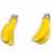1 žltá banán