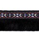 Prámik indiánsky so strapcami šírka 35 mm 1m