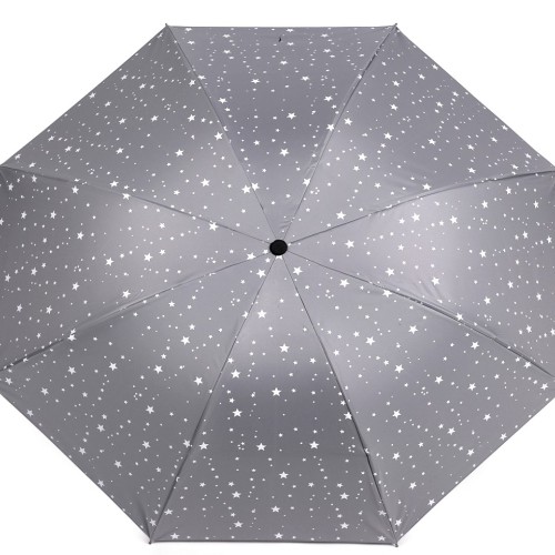 Dámsky skladací dáždnik hviezdy 1ks