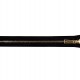 Kovový zips s ozdobným jazdcom šírka 6 mm dĺžka 24,5 cm 1ks