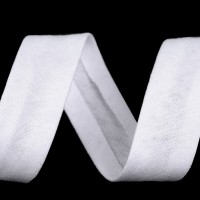 Šikmý prúžok bavlnený elastický šírka 20 mm zažehlený 1m