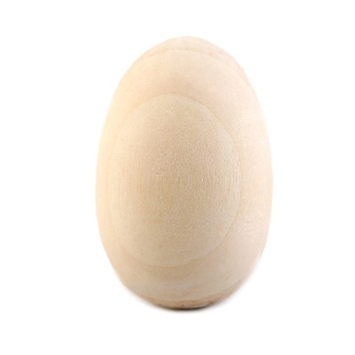 Drevená hlavička / veľkonočné vajíčko 25x40 mm1 - 1ks