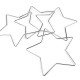 Kovová hviezda vianočná na tvorenie a lapače snov Ø20 cm1 - 1ks