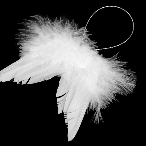 Dekorácia anjelské krídla malé 1ks