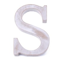 Drevené písmená abecedy vintage1 - 1ks