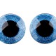 Oči veľké s glitrami s poistkou Ø40 mm2 - 2sada