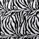 Imitácia zvieracej kože zebra 1m