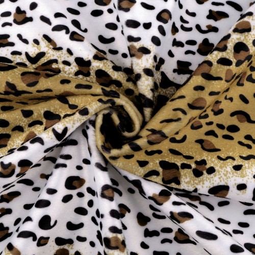 Imitácia zvieracej kože leopard 1m