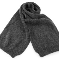 Zimný šál pletený unisex 25x150 cm 1ks