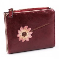 Dámska / dievčenská peňaženka s výšivkou 10x12 cm 1ks