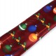 Saténová vianočná kravata 1ks