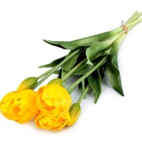 Umelá kytica tulipán 1zväzok