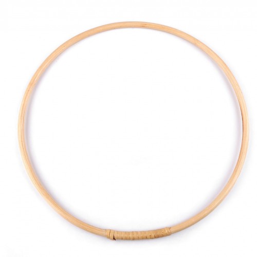 Bambusový kruh na lapač snov / na dekorovanie Ø30 cm 1ks