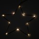 Dekoračná vianočná svietiaca LED hviezda na zavesenie 1ks
