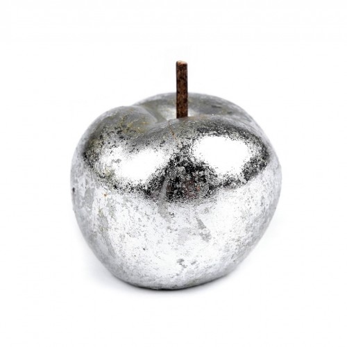 Dekorácia jablko metalické 1ks