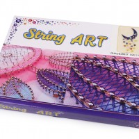 Kreatívna sada String Art - tvoríme so šnúrkami 21x30 cm 1sada