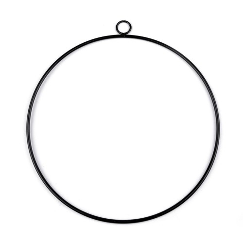 Kovový kruh na lapač snov / na dekorovanie Ø25 cm 1ks