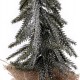 Umelý vianočný stromček s glitrami 1ks