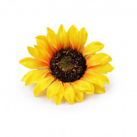 Umelý kvet slnečnica Ø9 cm 12ks