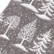 Darčekové vrecúško stromček 20x30 cm imitácia juty1 - 1ks