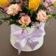 Kvetinový box s fóliou na aranžovanie živých kvetov 1ks