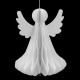 Papierový skladací anjel na zavesenie 24 cm 1ks
