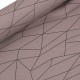 Teplákovina bavlnená počesaná geometrický vzor 1m