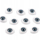 Plastové oči na nalepenie10 - 10ks