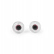 Sklenené oči na zapichnutie Ø6 mm12 - 12ks